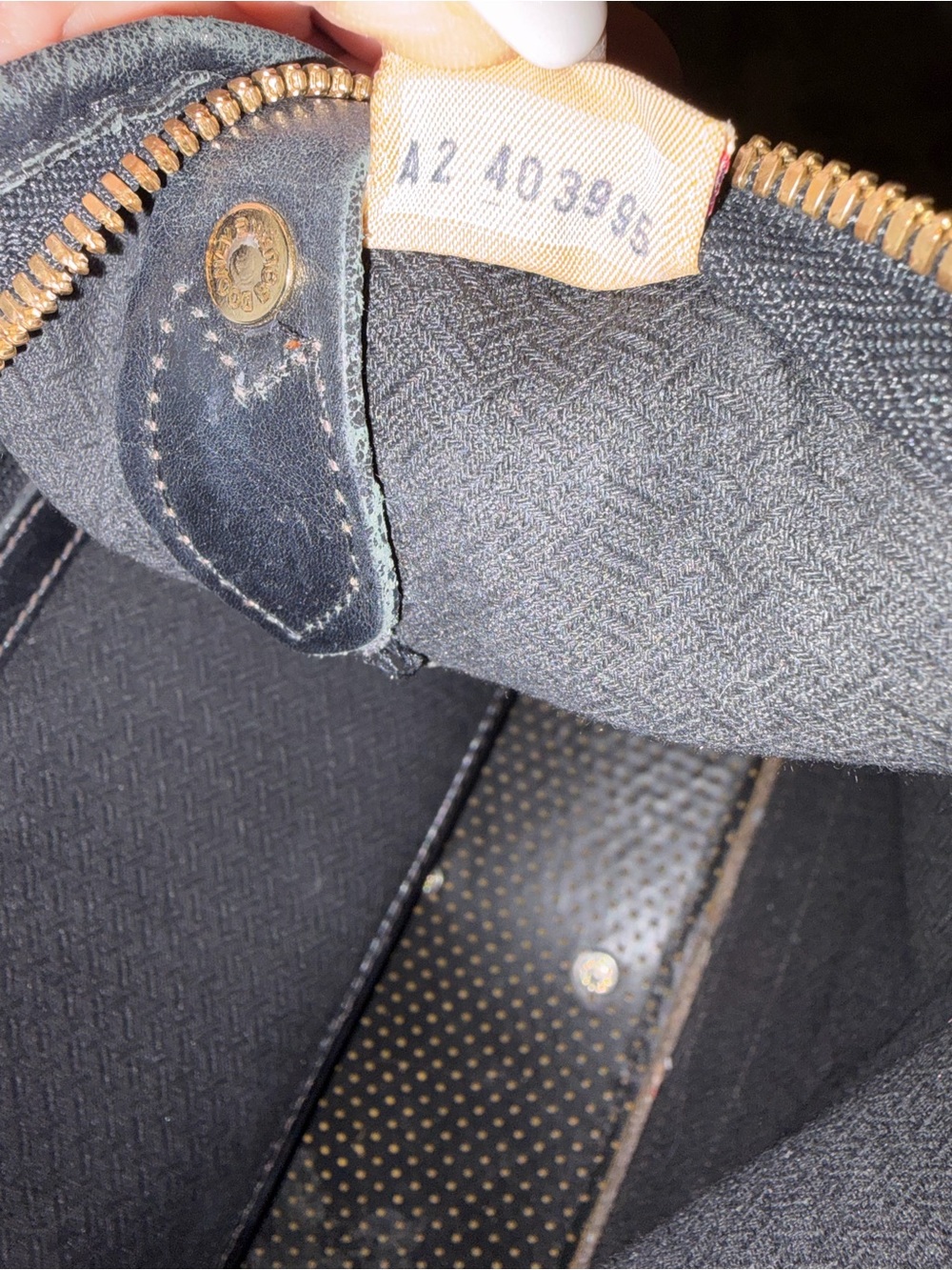 Dooney & Burke Pebbles Shoulder Bag with Brass Detailing - Picture 7 of 9